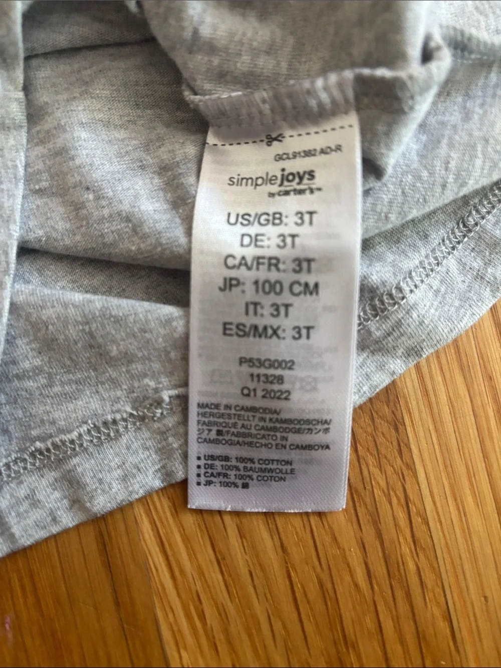 3T Carter’s Ice Cream Tee Shirt